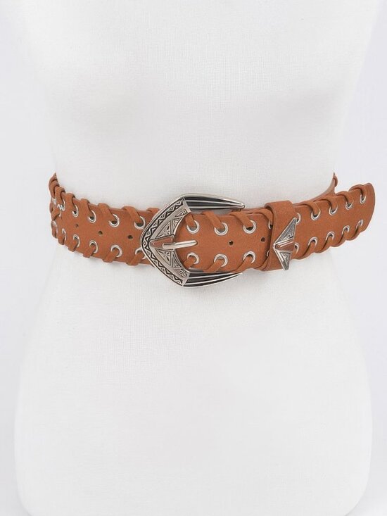 Multi Metal Eyelet Belt main image 2